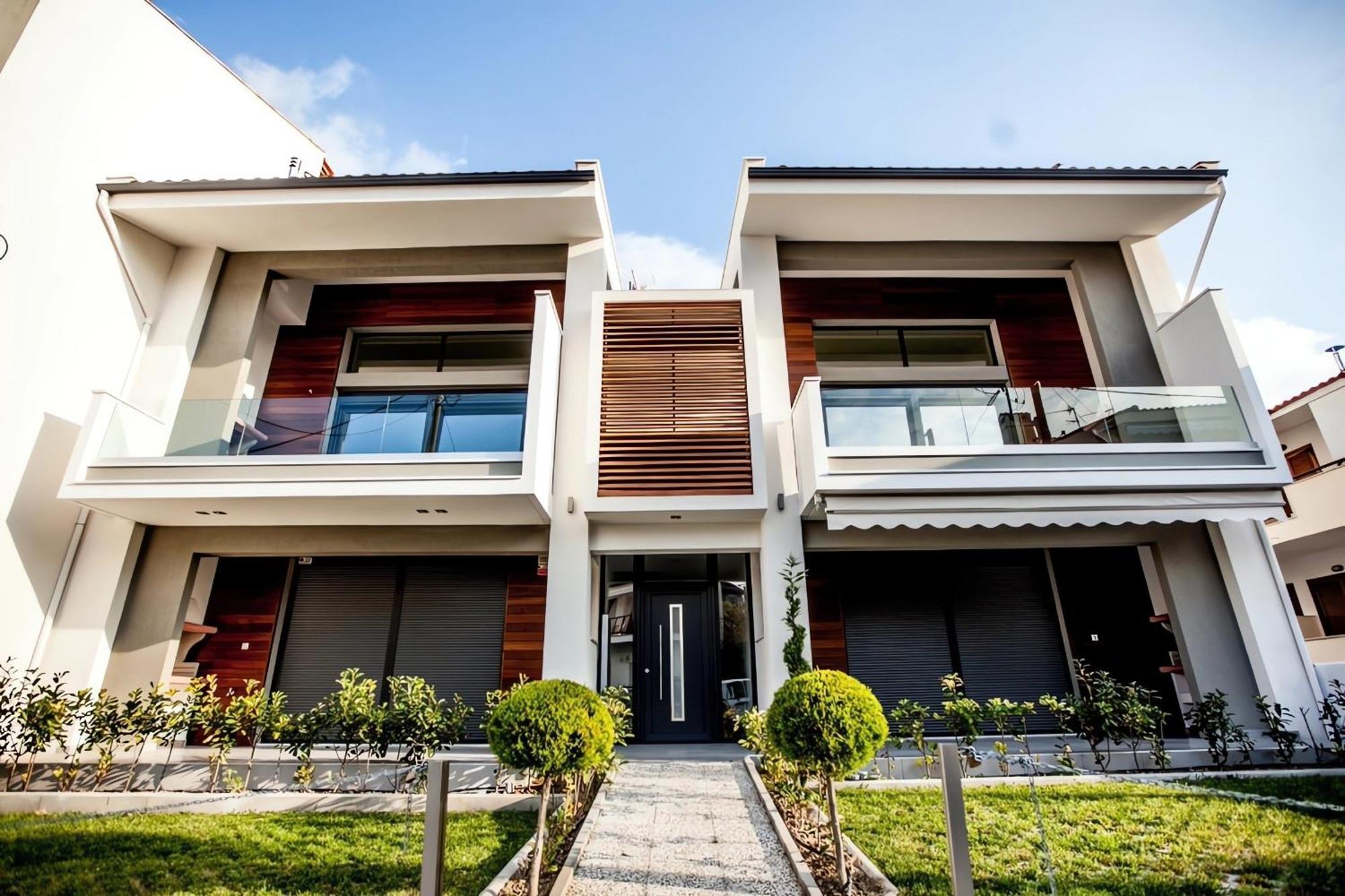 Aleksia Seaside Deluxe Apartment Pefkochori Eksteriør billede