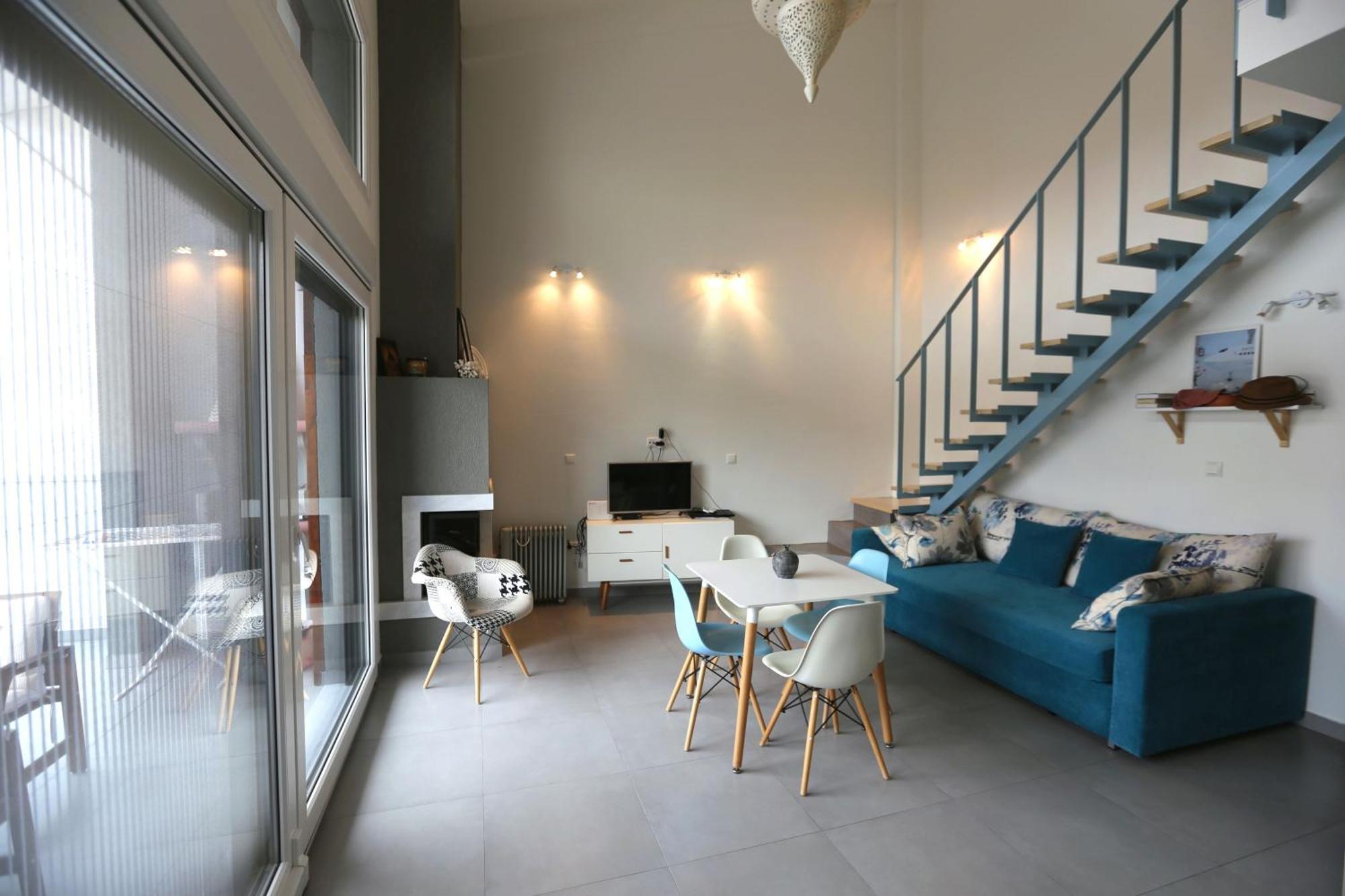 Aleksia Seaside Deluxe Apartment Pefkochori Eksteriør billede