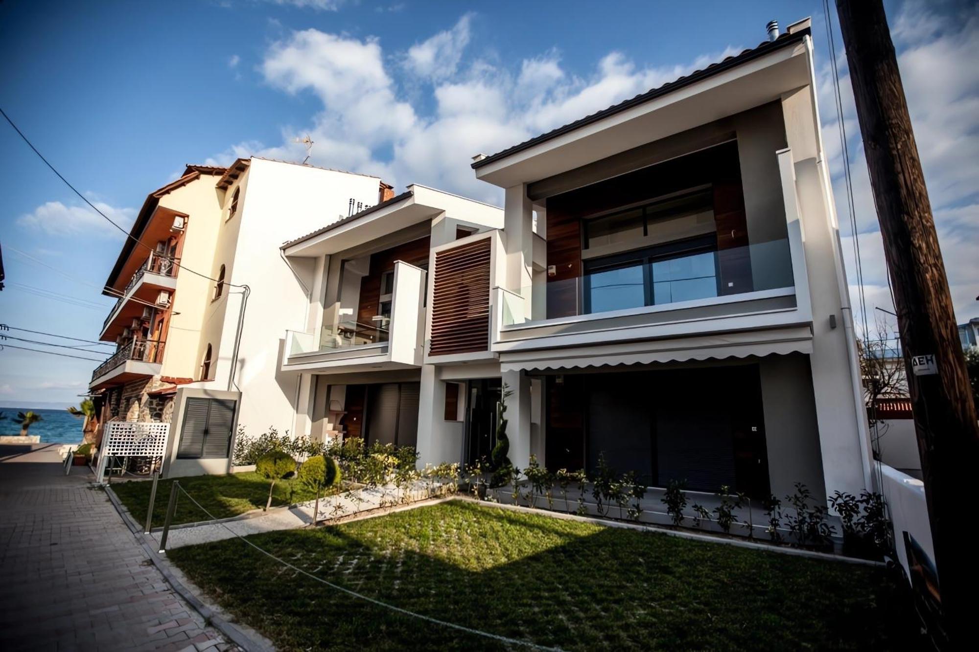 Aleksia Seaside Deluxe Apartment Pefkochori Eksteriør billede