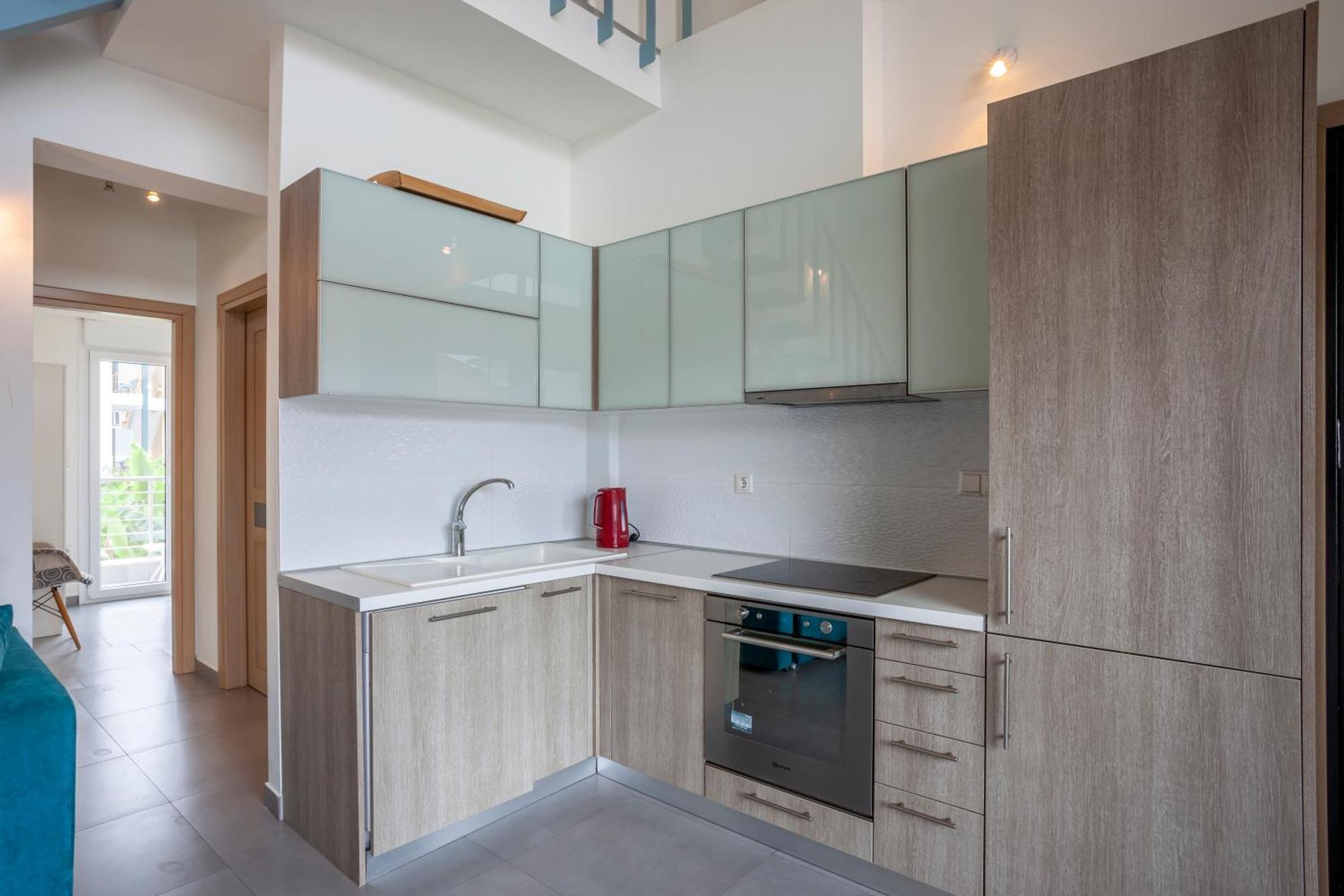 Aleksia Seaside Deluxe Apartment Pefkochori Eksteriør billede
