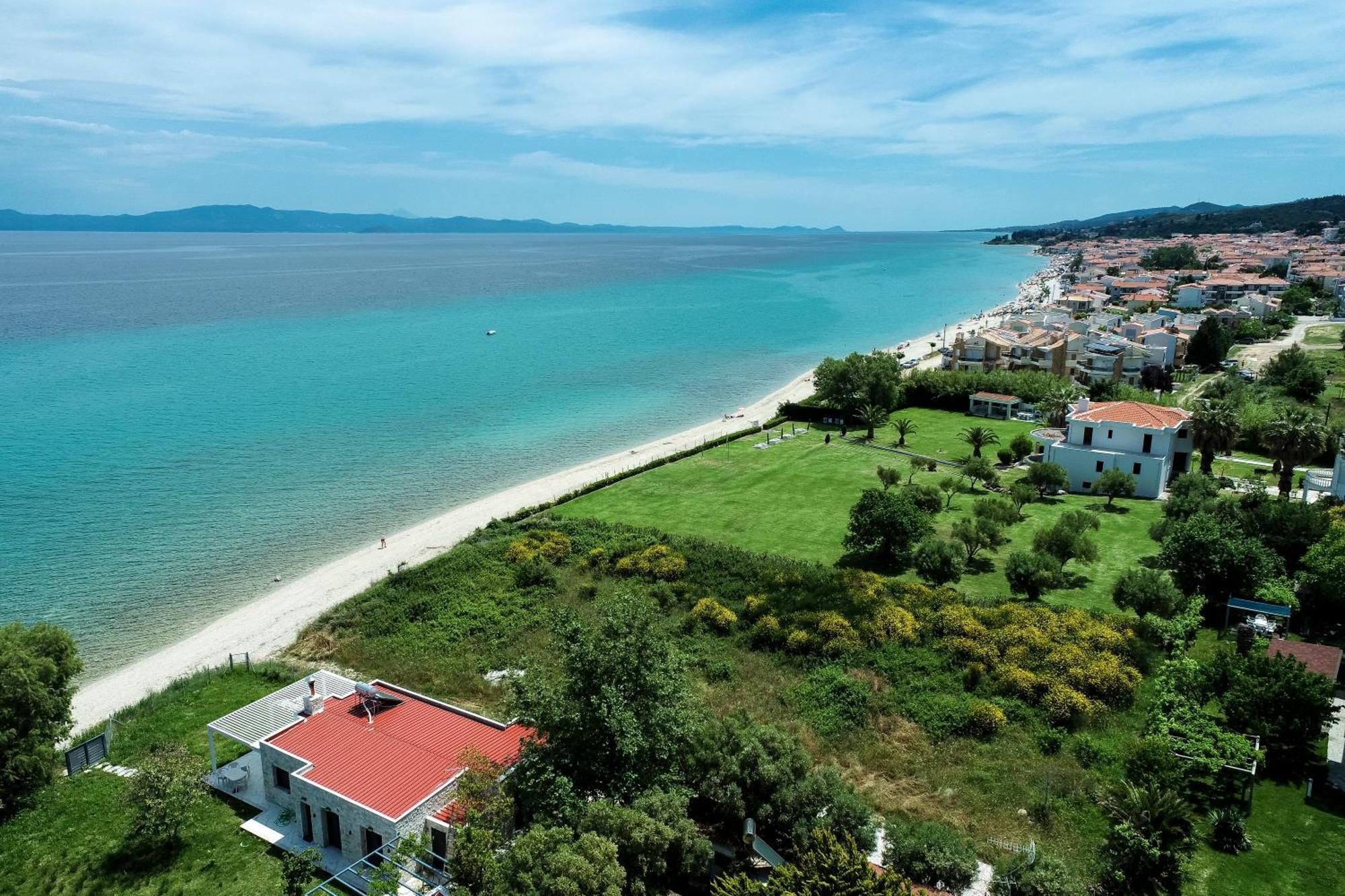 Aleksia Seaside Deluxe Apartment Pefkochori Eksteriør billede