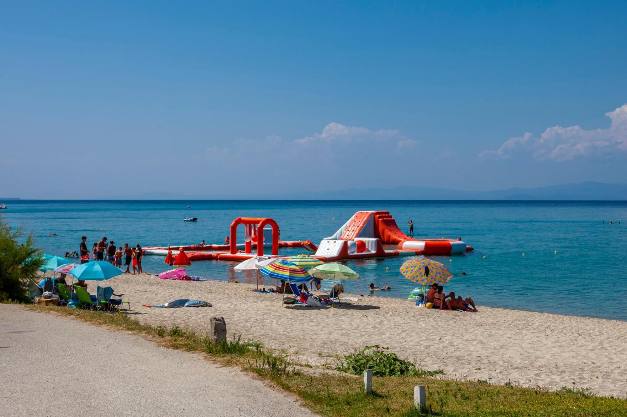 Aleksia Seaside Deluxe Apartment Pefkochori Eksteriør billede
