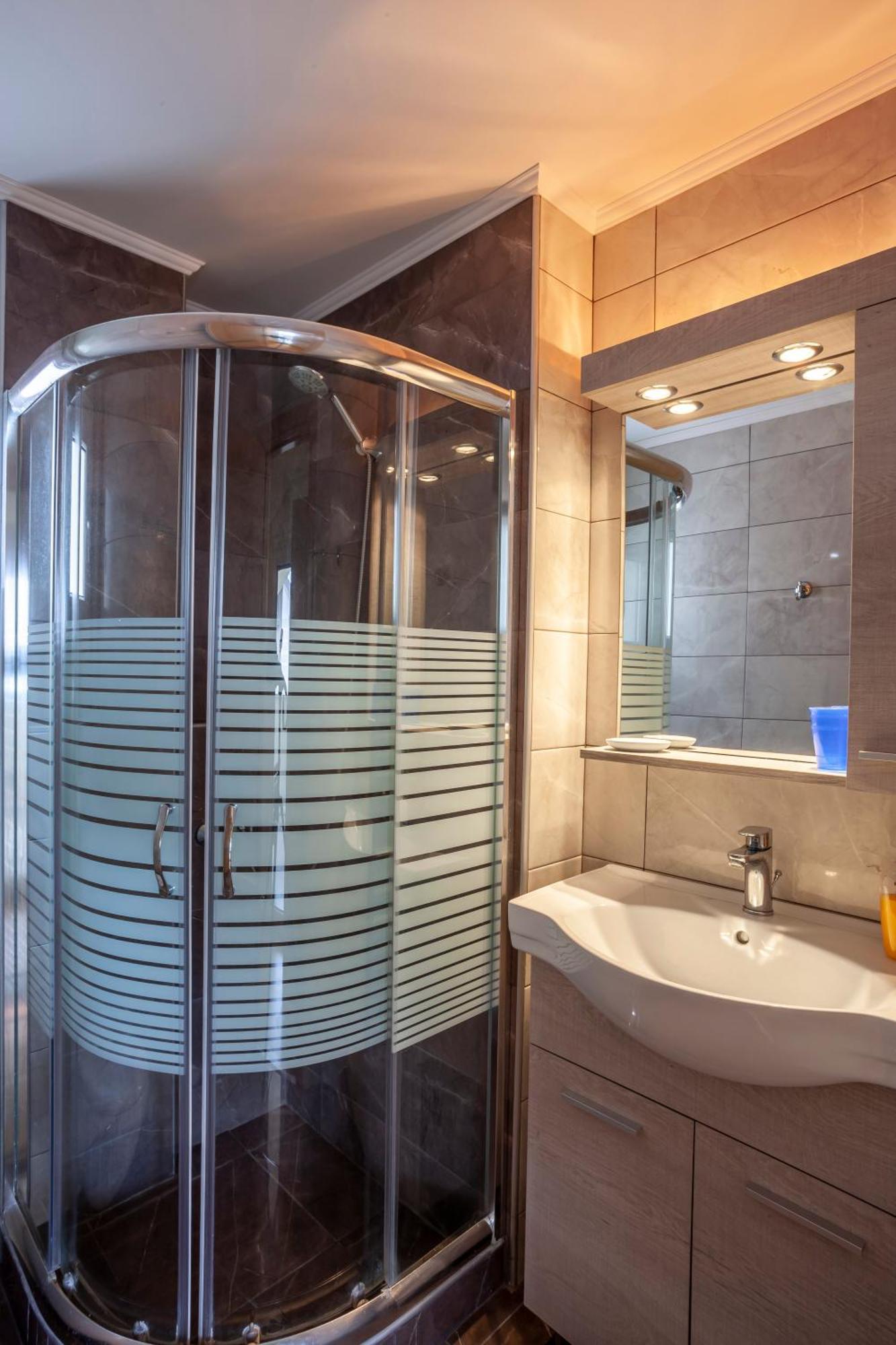 Aleksia Seaside Deluxe Apartment Pefkochori Eksteriør billede