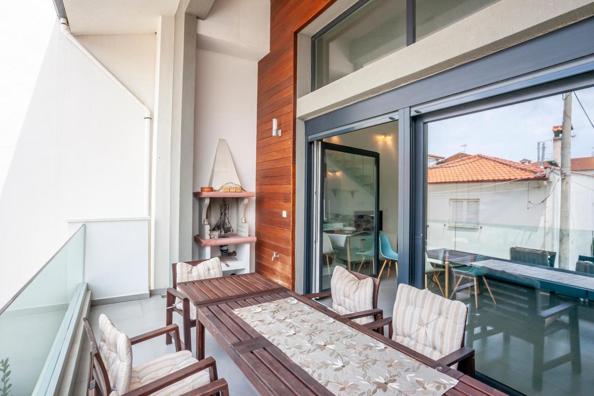 Aleksia Seaside Deluxe Apartment Pefkochori Eksteriør billede