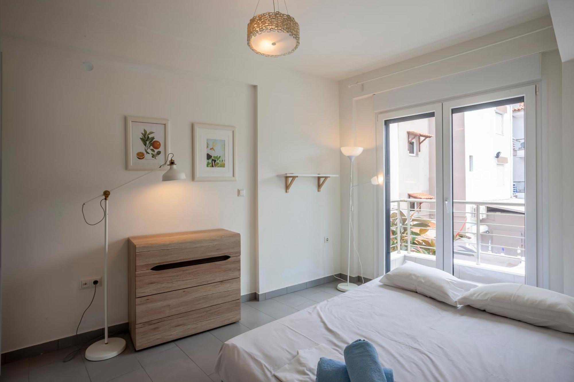 Aleksia Seaside Deluxe Apartment Pefkochori Eksteriør billede